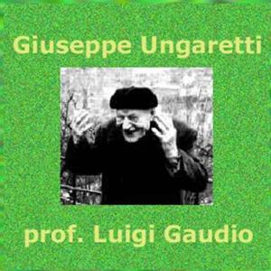 Giuseppe Ungaretti by Luigi Gaudio