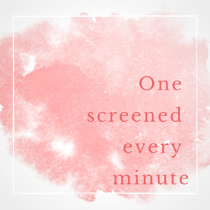 One screened every minute