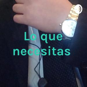 Lo que necesitas