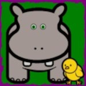 Shouting hippo music