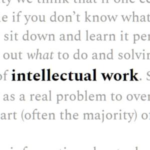 Intellectual Work Podcast