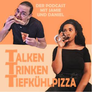 Talken Trinken Tiefkühlpizza