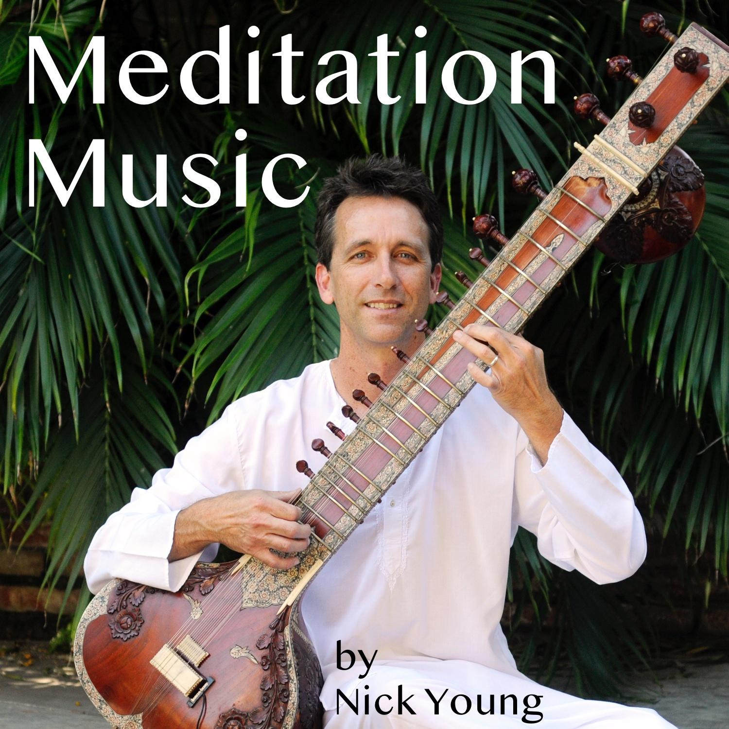 Meditation Music 21 - Crestline, CA - Sitar, Guitar & Bamboo Flute - Music For Meditation, Sleep, Relaxation, Massage, Yoga, Studying and Therapy
