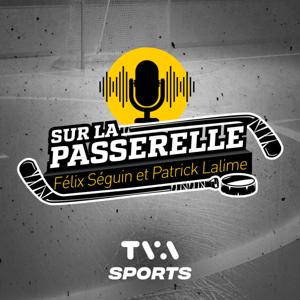 Sur la passerelle - Félix Séguin et Patrick Lalime