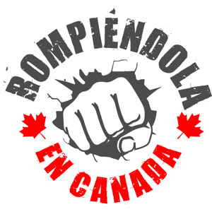Rompiéndola en Canadá