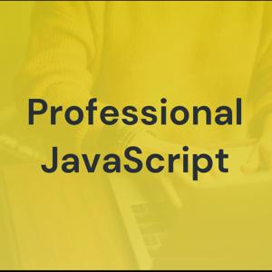 Professional JavaScript