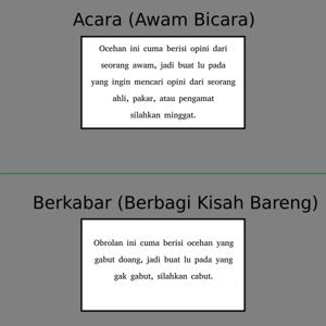 Acara - Berkabar