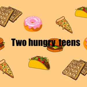 Two hungry teens