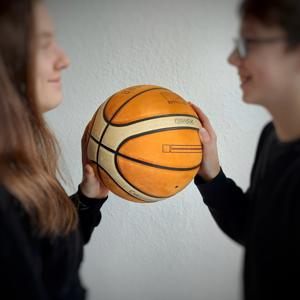 Der Geschwister-Basketball-Talk