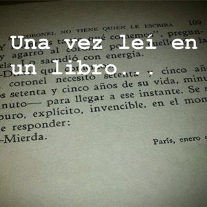 Una vez leí en un libro