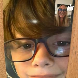 Mom and son
