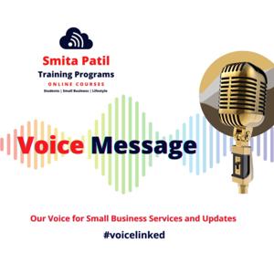 Smita Patil Training Programs - #VoiceLinked Audio Services