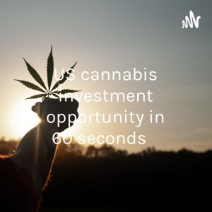 US cannabis investment opportunity in 60 seconds by Jonathan Rubin