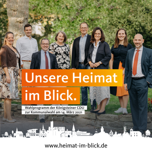 Unsere Heimat im Blick | Das Wahlprogramm der Königsteiner CDU