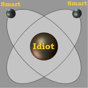 Two Smarts Make an Idiot