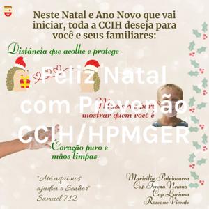 Feliz Natal com Prevenção CCIH/HPMGER