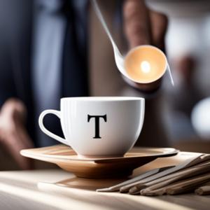 Eine Tasse T