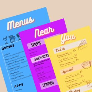 Menus Near You