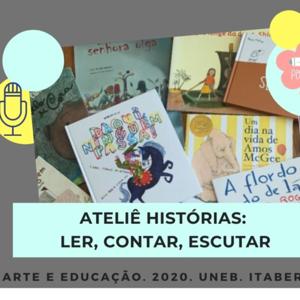 Ateliê de histórias: ler, contar e escutar