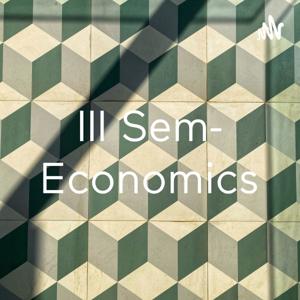 III Sem- Economics