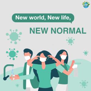 New world,New life,New normal