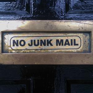 NO JUNK MAIL