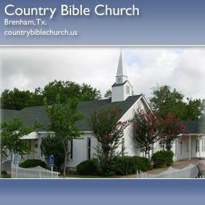 Country Bible Church - Recent Audios