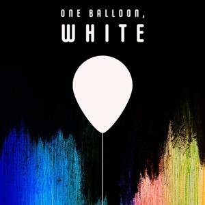 One Balloon, White