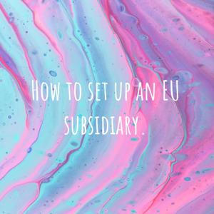 How to set up an EU subsidiary.