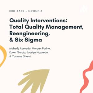 Quality Interventions: Total Quality Management, Re-engineering, Six Sigma by Group6 HRD4350