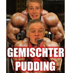 Gemischter Pudding