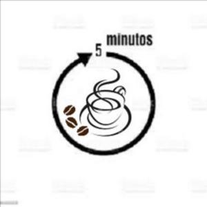 5 minutos do café