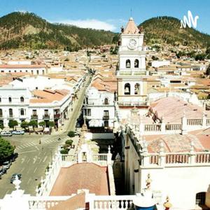 Tourist place in Bolivia.