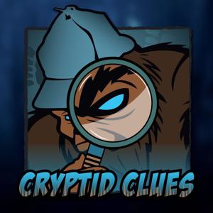 Cryptid Clues by Urban Myth, Monsters, True Crime, Found Footage, Bigfoot, Sasquatch, Skunk Ape, Cryptids, Ufos, Ghosts, Demons, Dogman, Skin Walker, Dover Demon, Yeti, Mothman, Jersey Devil, Chupacabra, Lake monster, Possession, Gnomes, The Orbs, Ogopogo