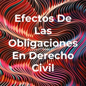 Efectos De Las Obligaciones En Derecho Civil