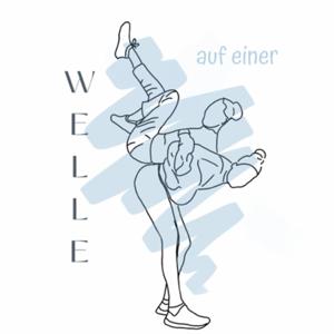 auf einer Welle