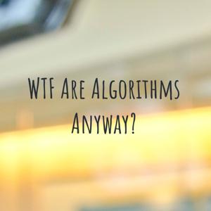 WTF Are Algorithms Anyway?