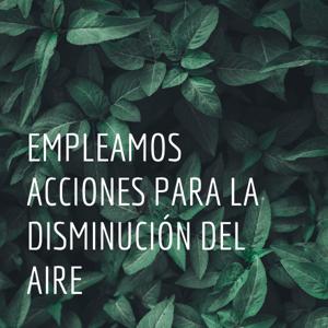 EMPLEAMOS ACCIONES PARA LA DISMINUCIÓN DEL AIRE