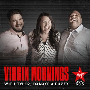 Virgin Mornings in Calgary with Tyler, Danaye and Fuzzy Podcast