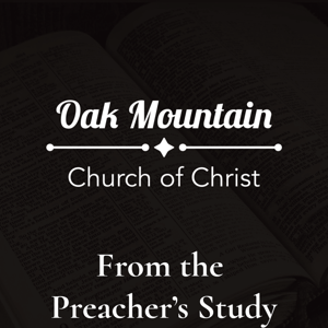 From the Preacher's Study