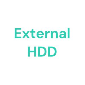 External HDD