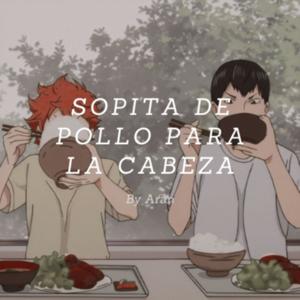 Sopita de pollo para la cabeza