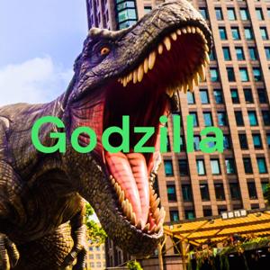 Godzilla by judy Yeager