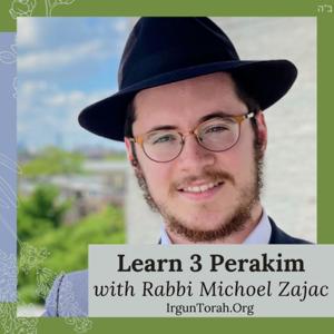 3 Perakim daily with Rabbi Michoel Zajac