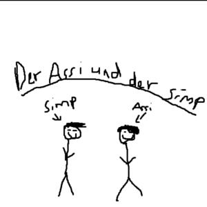 Der Assi und der Simp