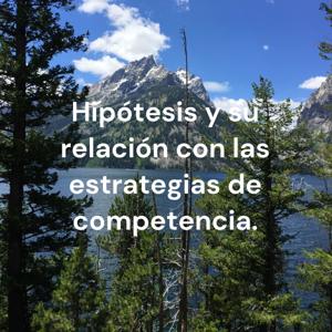 Hipótesis y su relación con las estrategias de competencia.