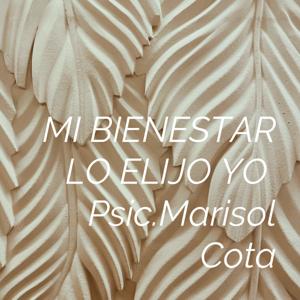 MI BIENESTAR LO ELIJO YO Psic. Marisol Cota