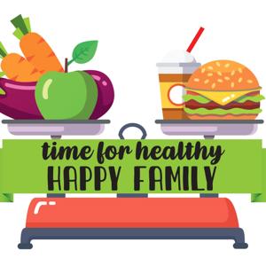 time for healthy happy family