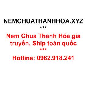 Nem Chua Thanh Hóa