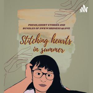 stitching hearts in summer